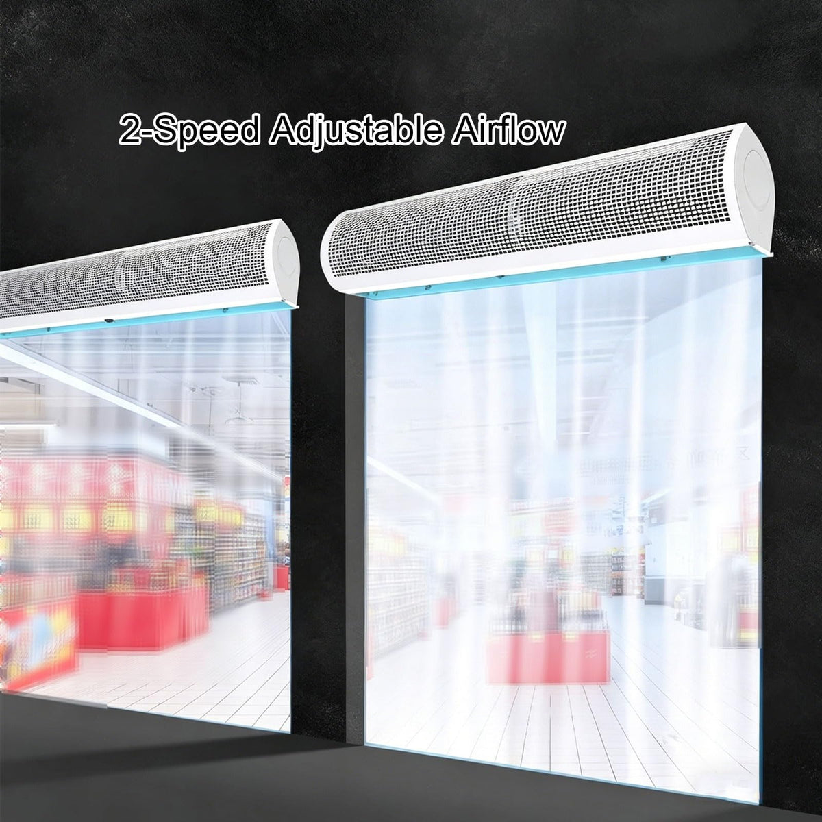 Wall Mounted 2 Speed Air Curtains Z76324