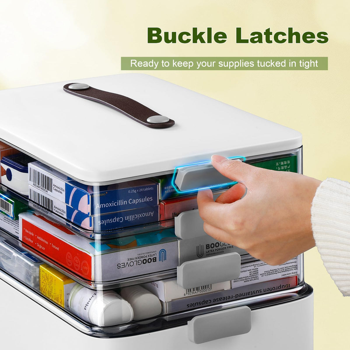 Medicine Cabinet Organizers Storage Box L153
