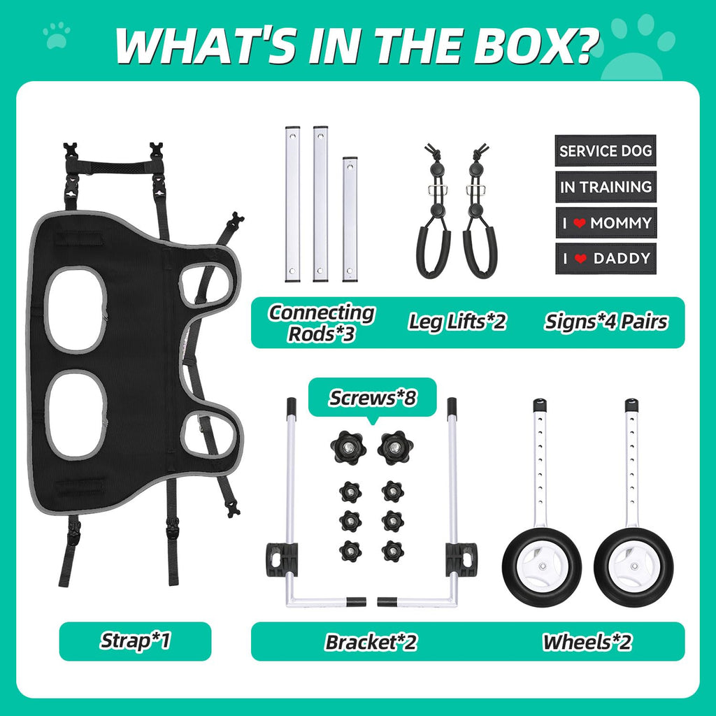 Dog Wheelchair for Back Legs L205858
