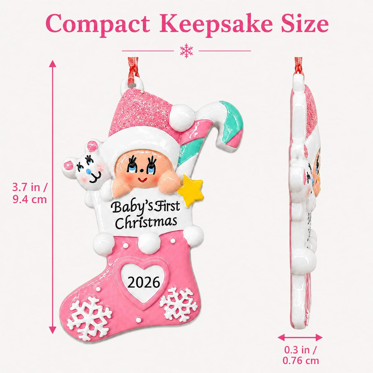 Baby's First Christmas Ornament 2026 D212