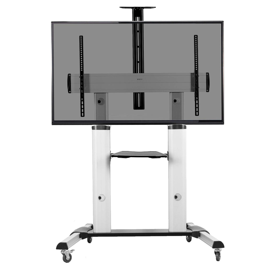 Adjustable Rolling Mobile TV Stand W781
