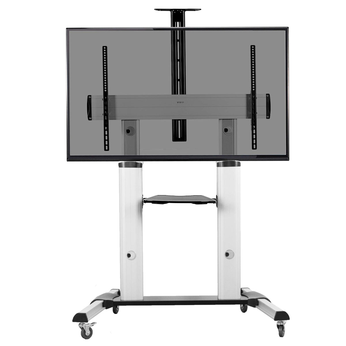Adjustable Rolling Mobile TV Stand W781
