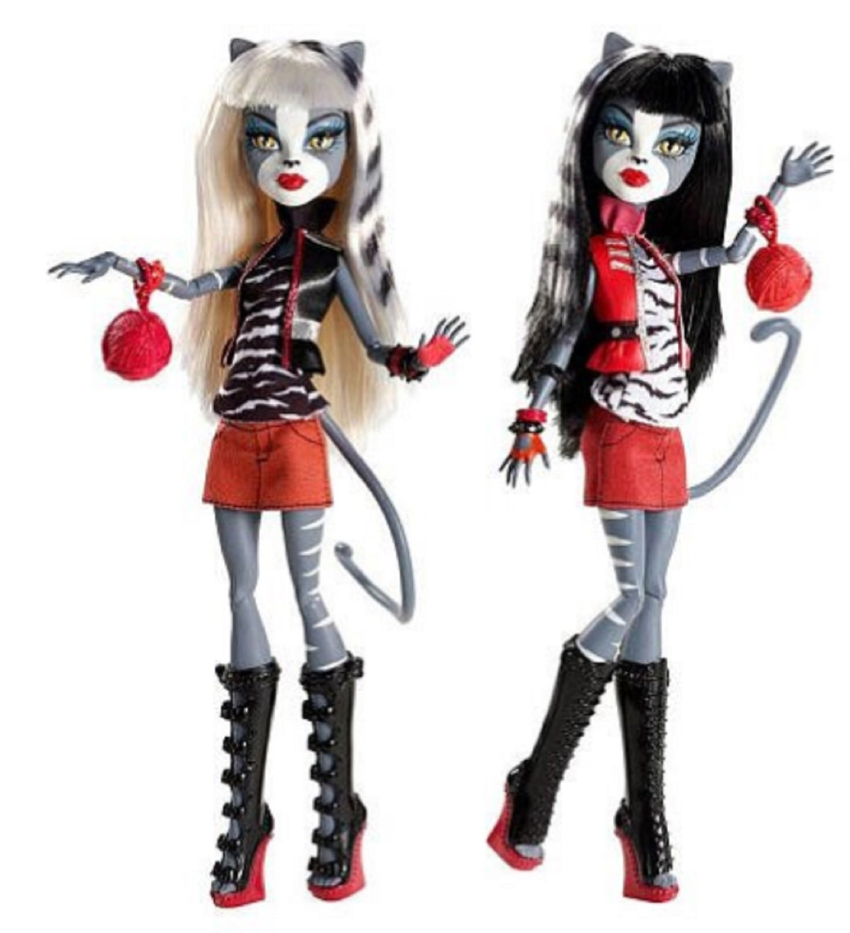 Monster High Werecat Twin Sisters U375