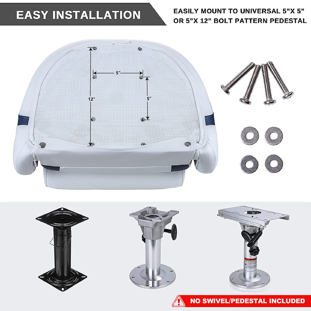 Captains Bucket Seat with Seat Cover L5774