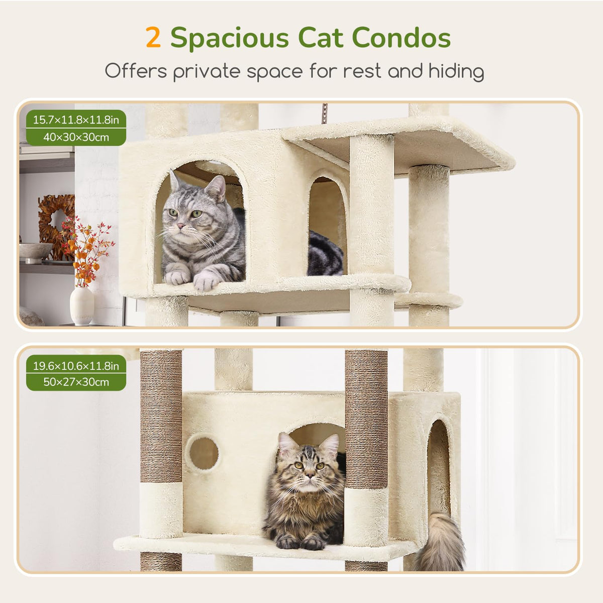 Cat Tree for Large Adult Cats F112