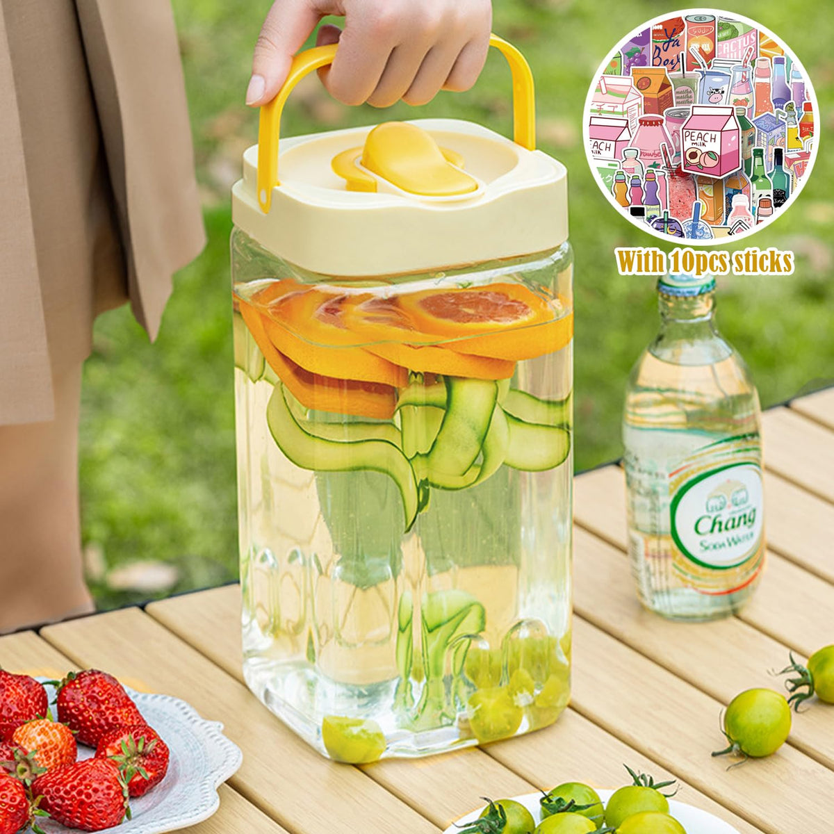 3.5L Plastic Beverage Dispenser E1511
