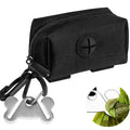 Black Dog Poop Bag Dispenser with Leash Clip G591740