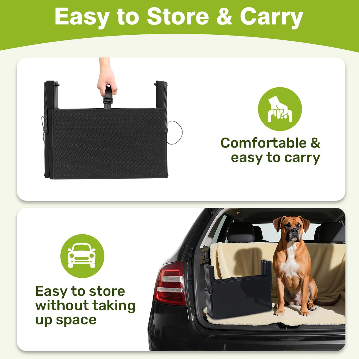 Foldable Dog Steps 7-Step Y742