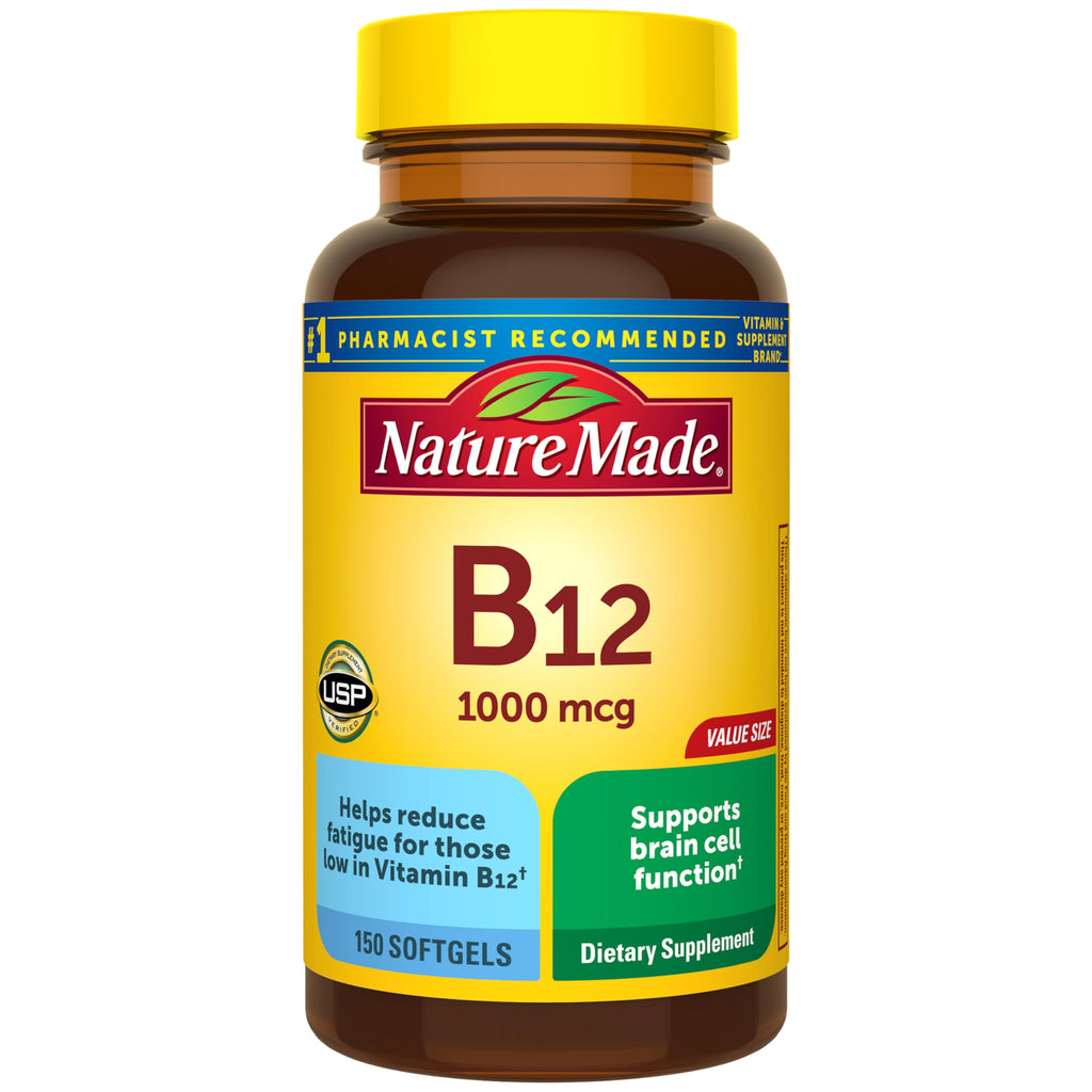 Vitamin B12 1000 mcg 150 Softgels I30444