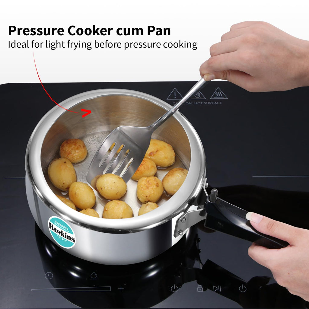 3 Litre Tri-Ply Stainless Steel Pressure Cooker J7766