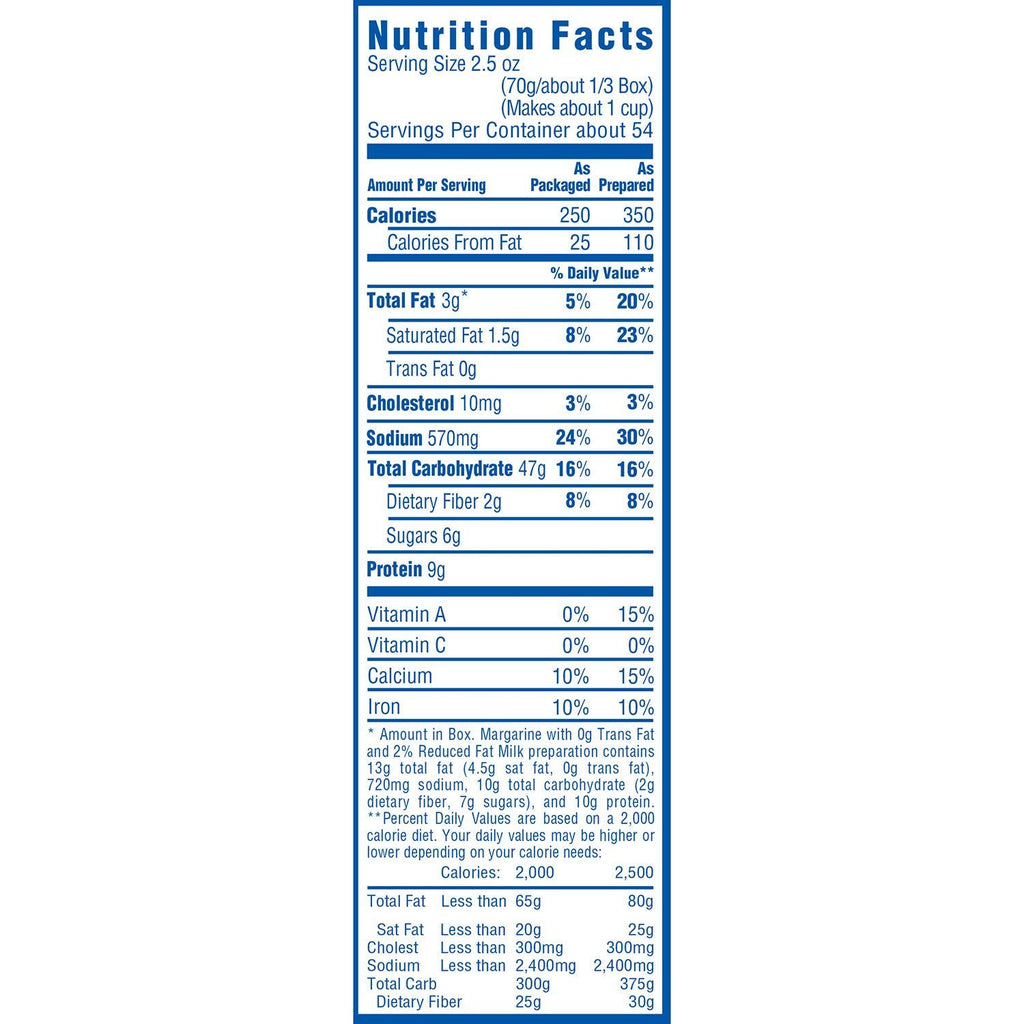 Macaroni & Cheese 18 ct Y90039