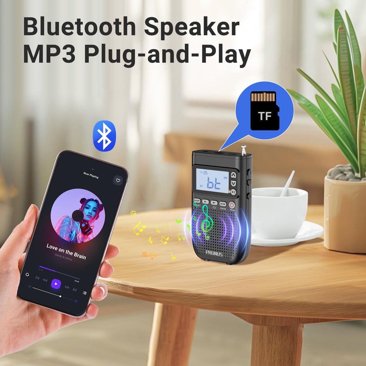 Portable AM FM Radio K816598