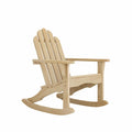 Unfinished Treated Pine Wood Outdoor Rocking Chair H69825