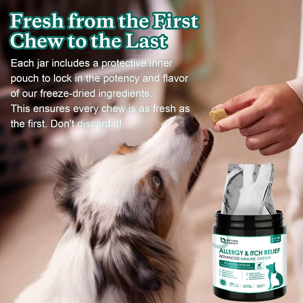 Dog Allergy Chews Real Chicken Freeze-Dried V492292