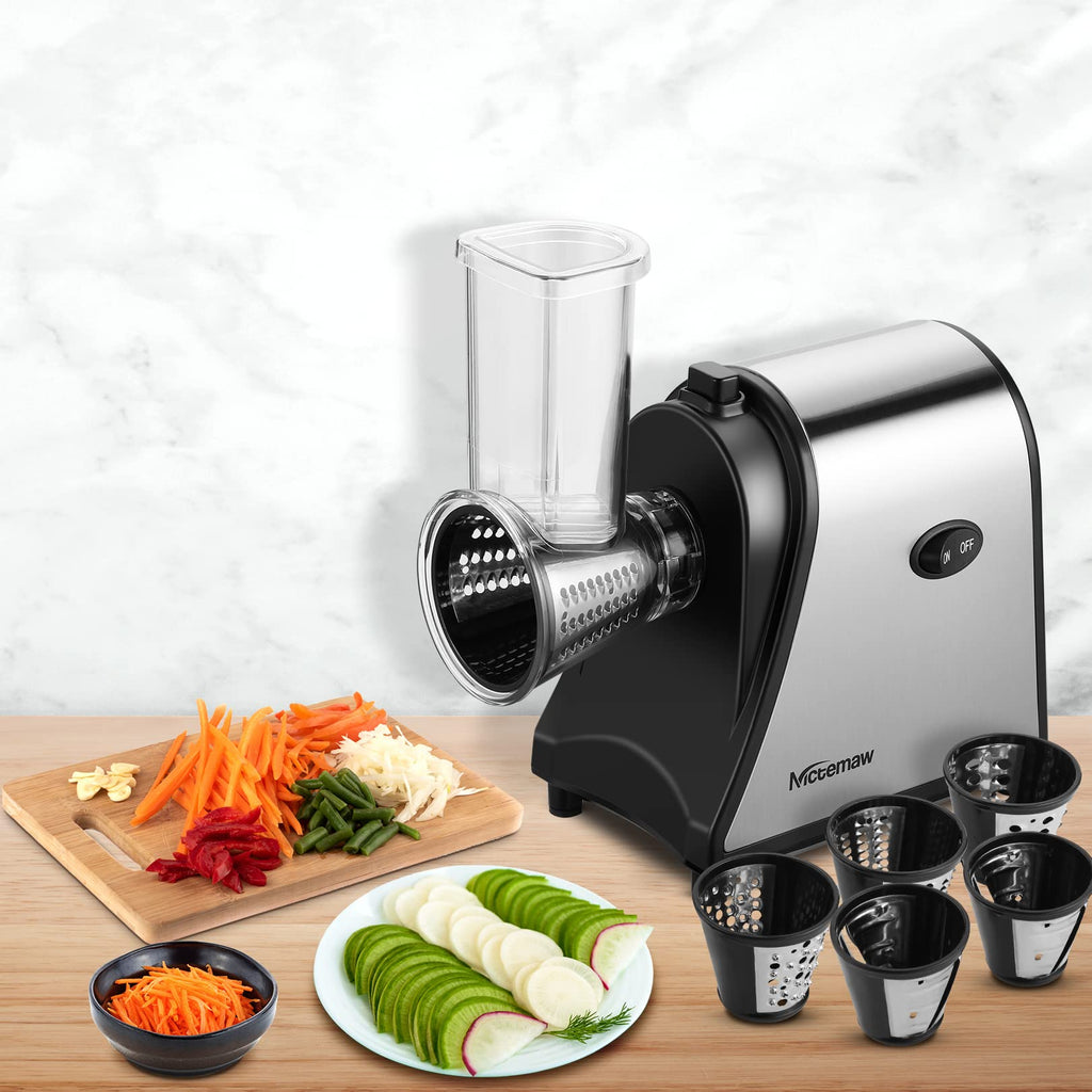 Electric Vegetable Cutter 500 W with 5 Cutting Drums X22961