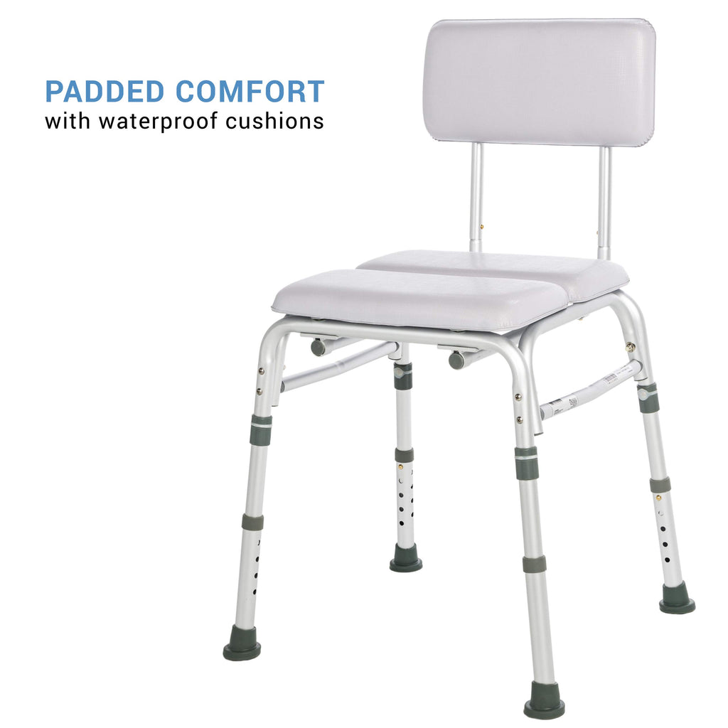 Padded Shower Chair with Backrest W4291
