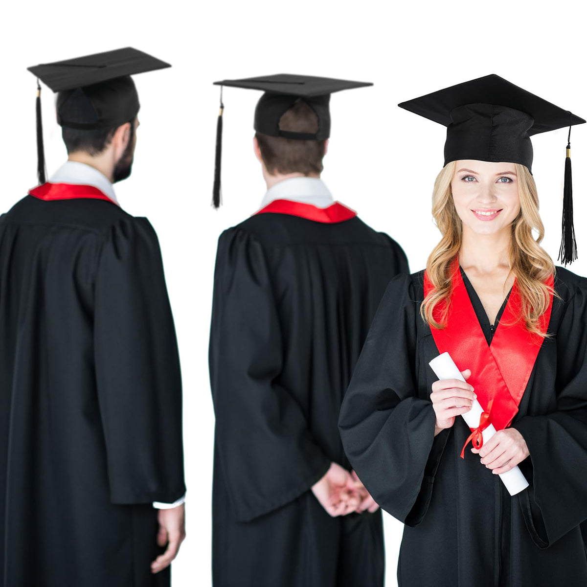 Graduation Cap Bulk Halloween Costume Accessory B92480