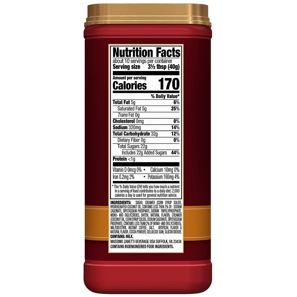 Salted Caramel Instant Cappuccino 14 oz Pack of 6 U592035