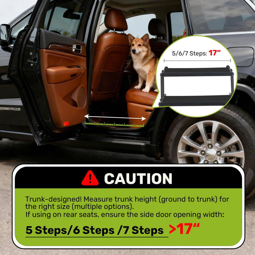 Foldable Dog Steps 7-Step Y742