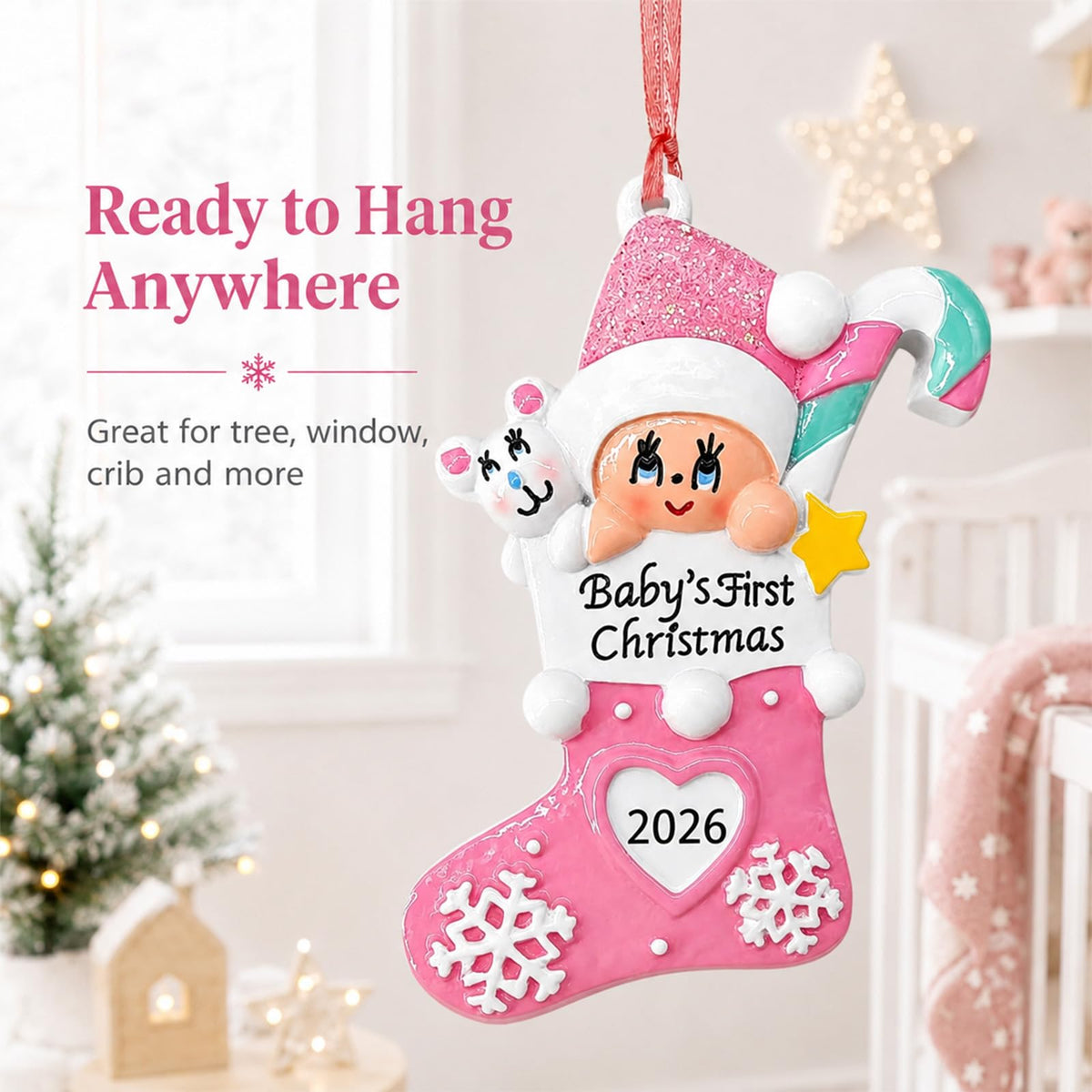 Baby's First Christmas Ornament 2026 D212