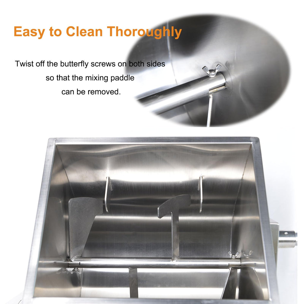 7L Sausage Stuffer and 15lb Manual Meat Mixer G506