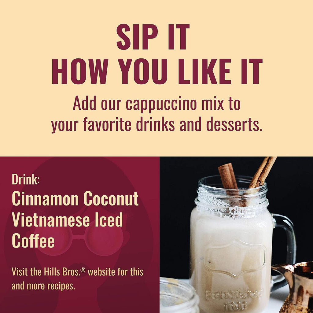 Salted Caramel Instant Cappuccino 14 oz Pack of 6 U592035