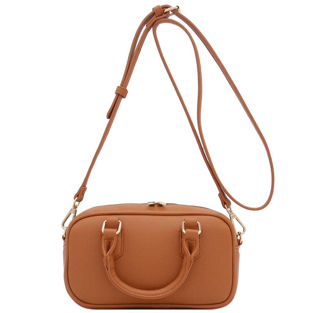 Mini PU Leather Satchel Crossbody Bag E50211