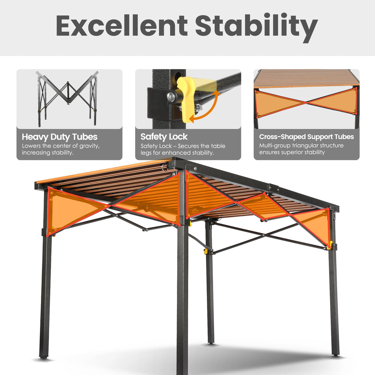 46.4" Large Camping Table M815805