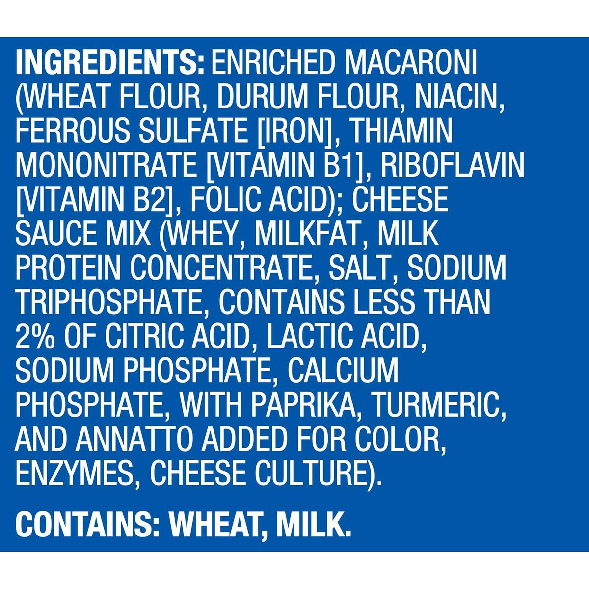 Macaroni & Cheese 18 ct Y90039