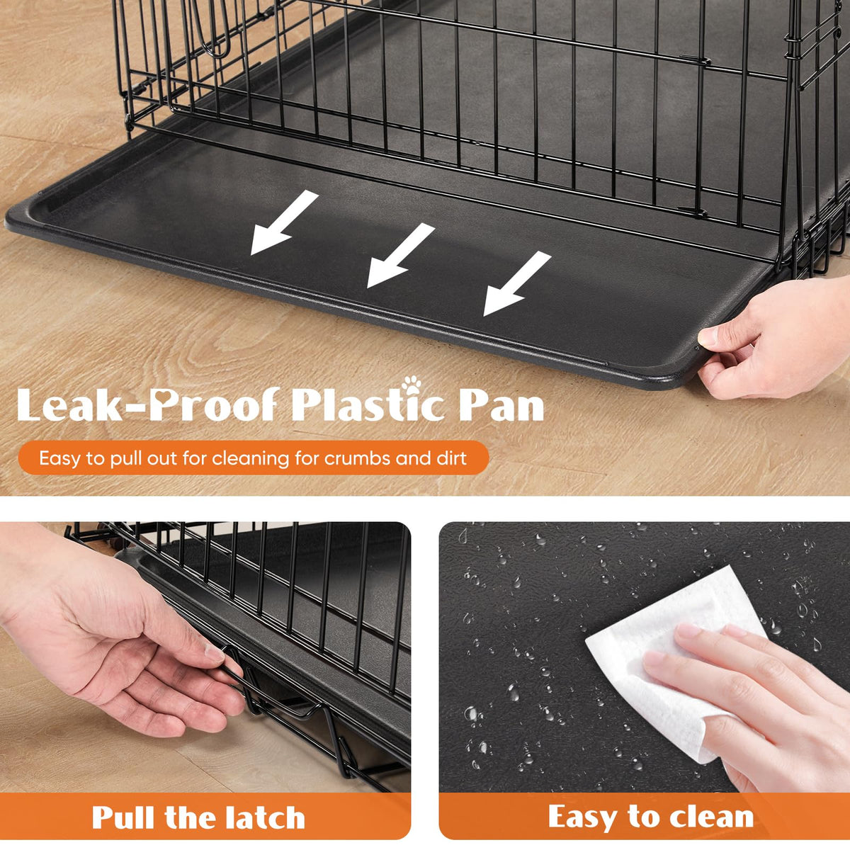 36 Inch Foldable Dog Crate T1832