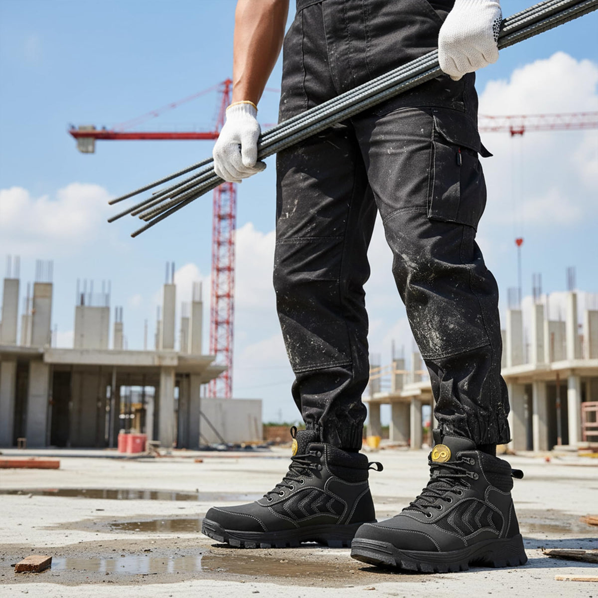 Steel Toe Waterproof Work Boots I24984
