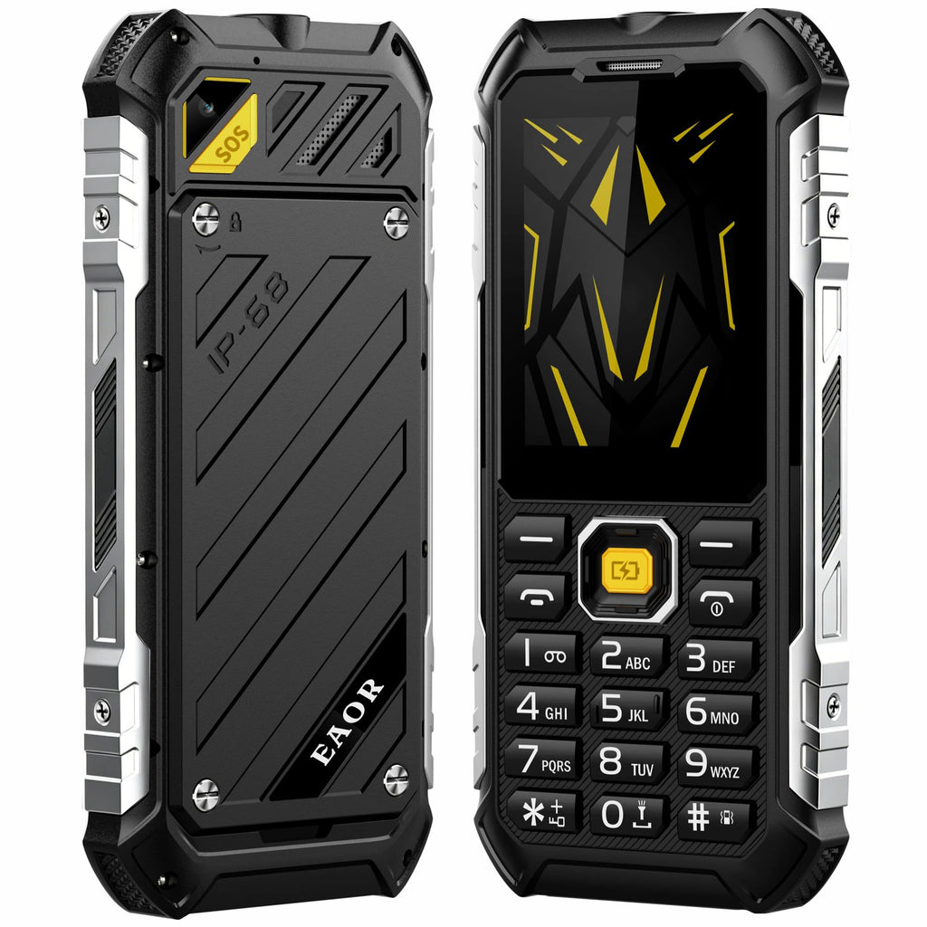 Unlocked Rugged Phone 2.4" Screen IP68 4500mAh F6948