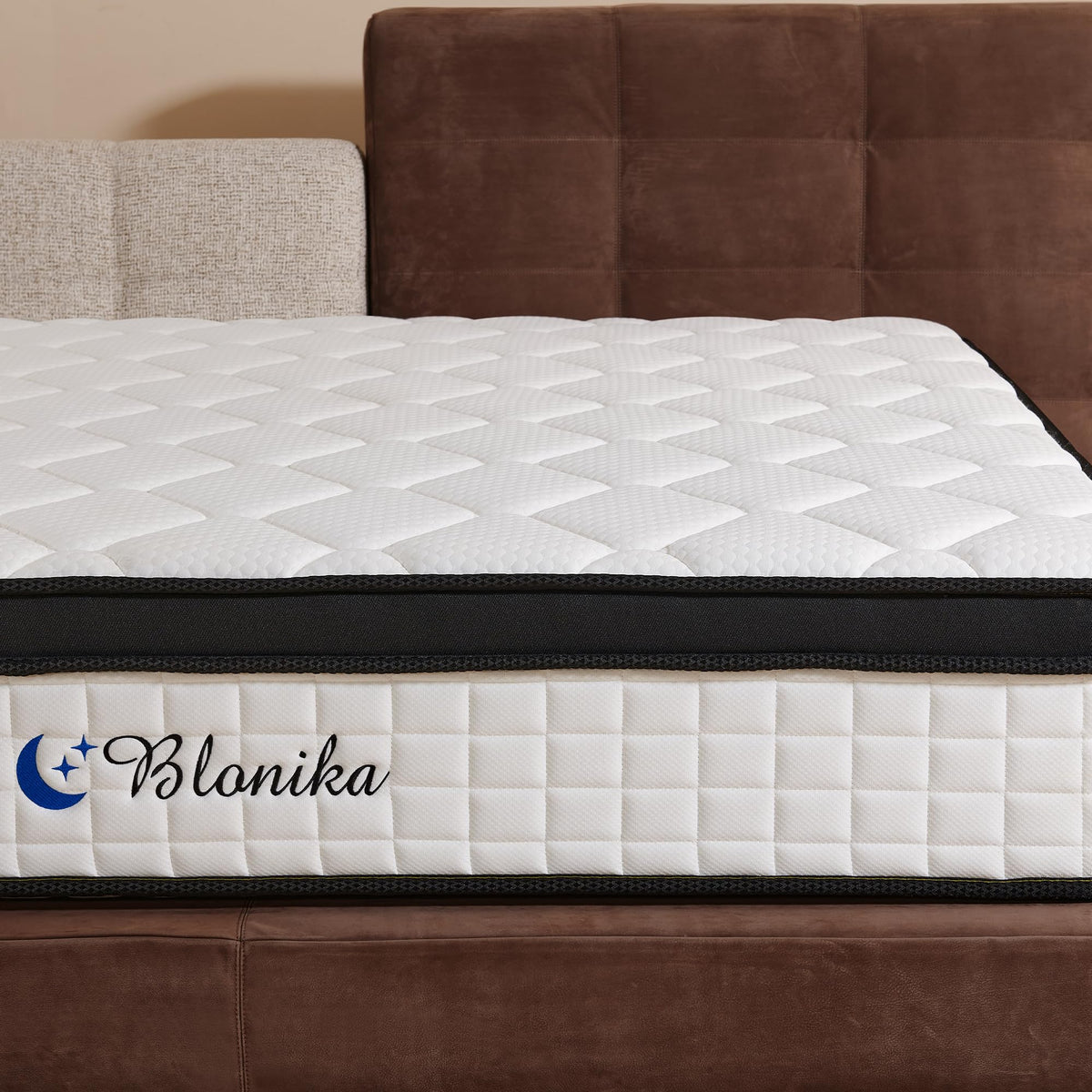 Full Size 12 Inch Memory Foam Pocket Spring Medium Firm Mattress Z8139