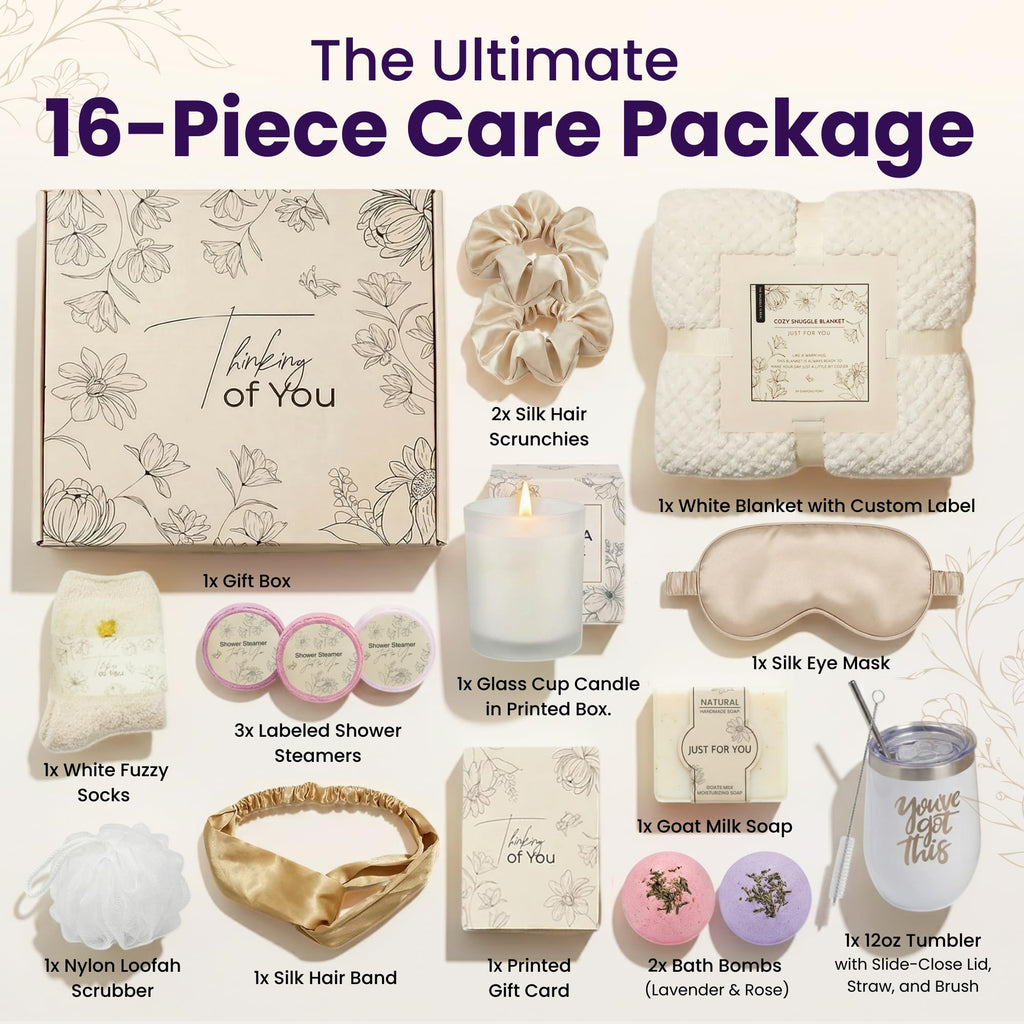 16 Pcs Spa Gift Basket H4816