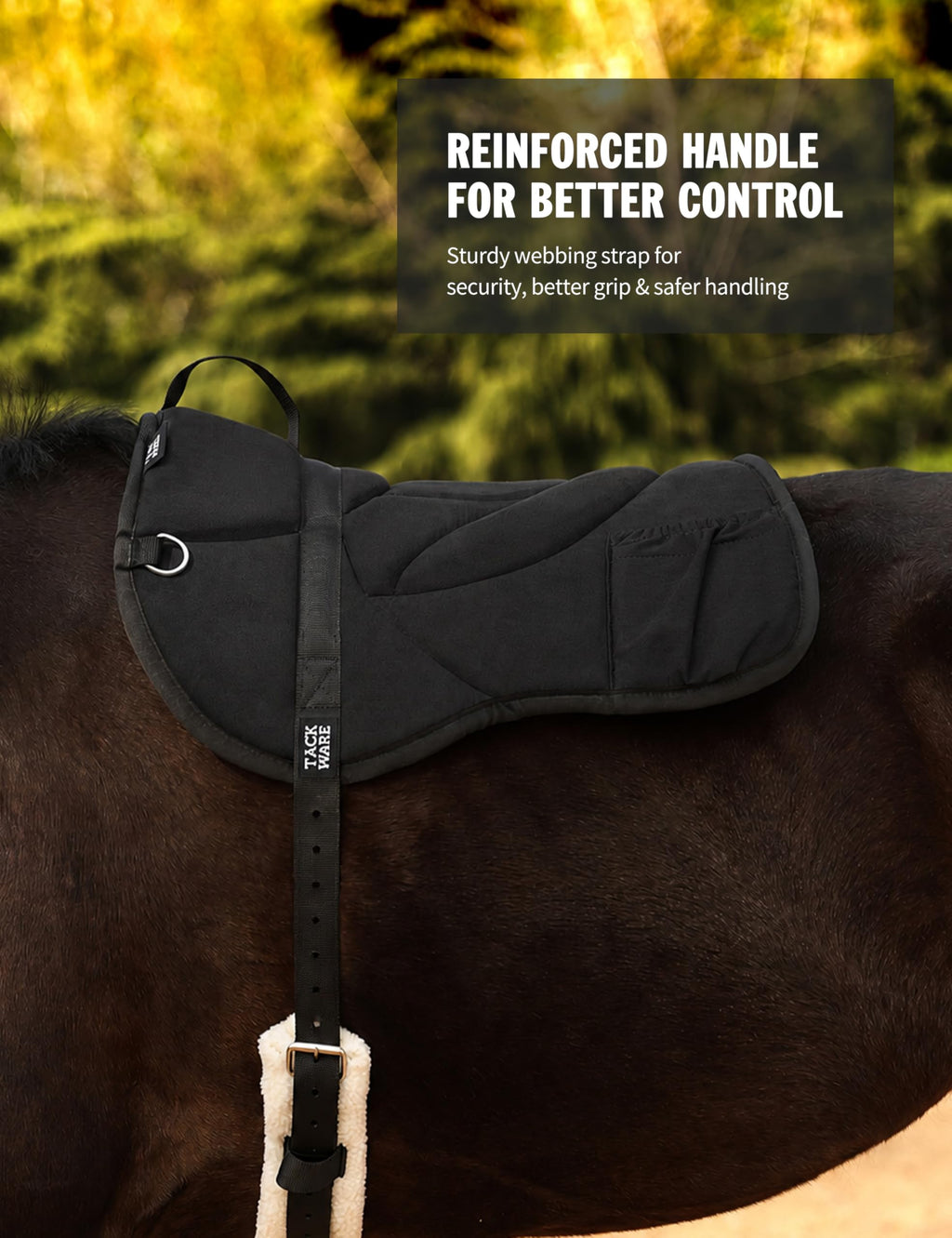 Western Bareback Pad with Girth C4498