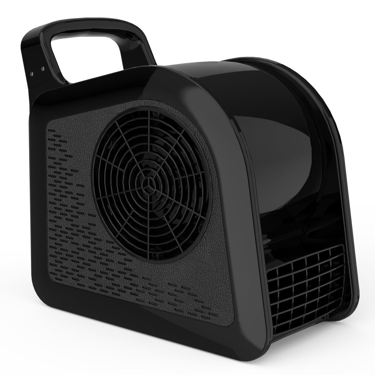 Portable High Velocity Floor Fan with 3 Speeds, Black V11838