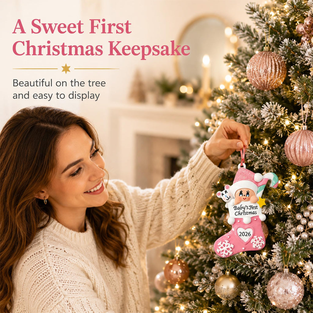 Baby's First Christmas Ornament 2026 D212