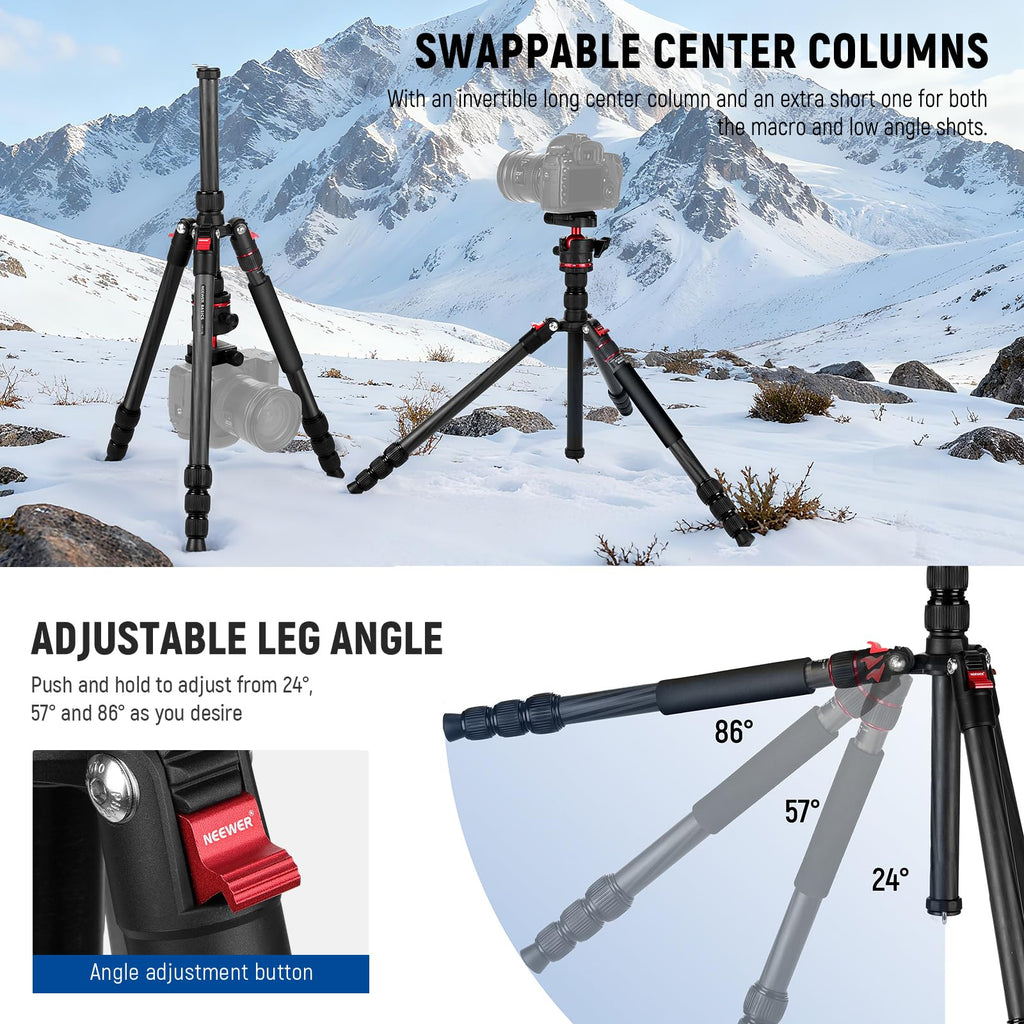 Carbon Fiber Travel Tripod Monopod N9892