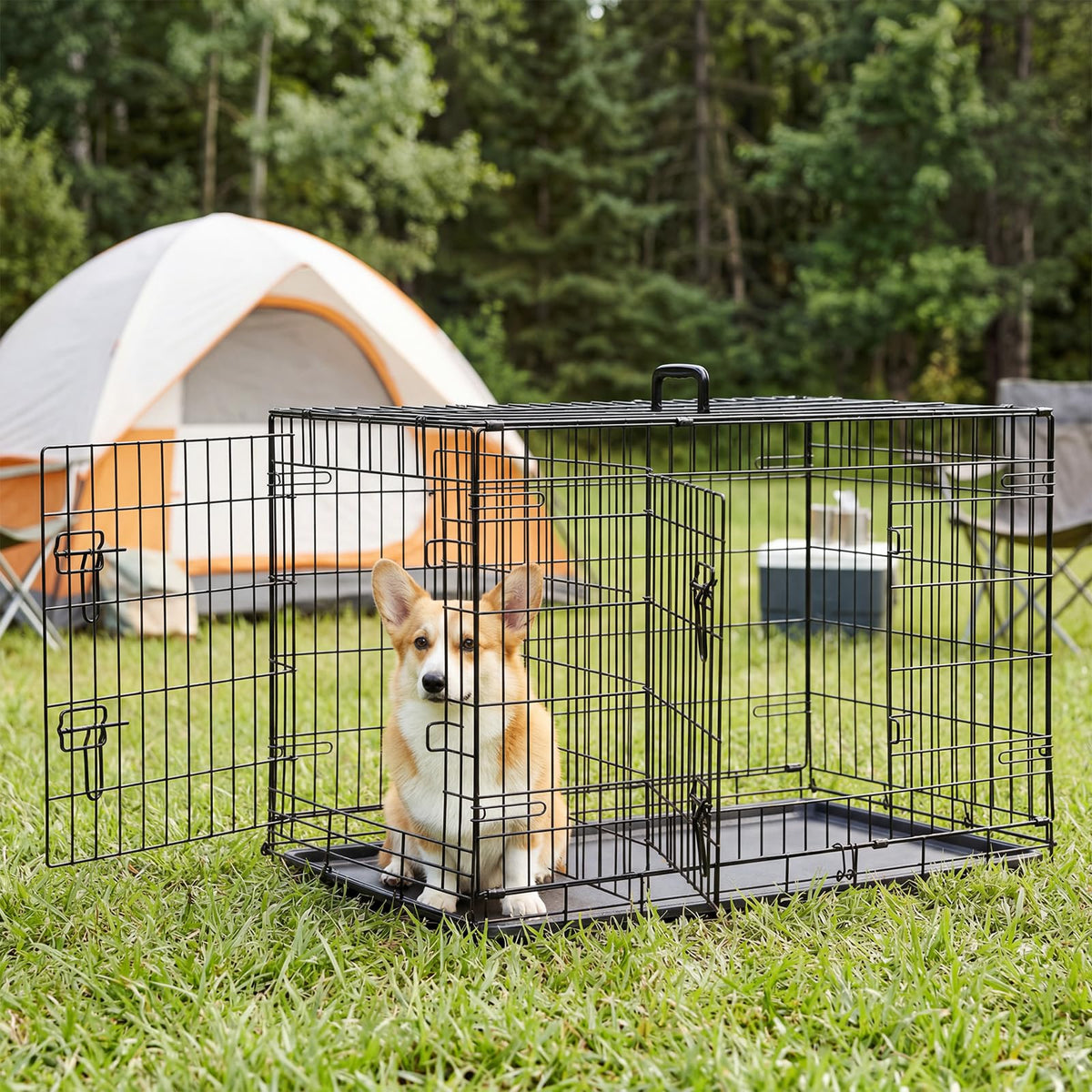36 Inch Foldable Dog Crate T1832