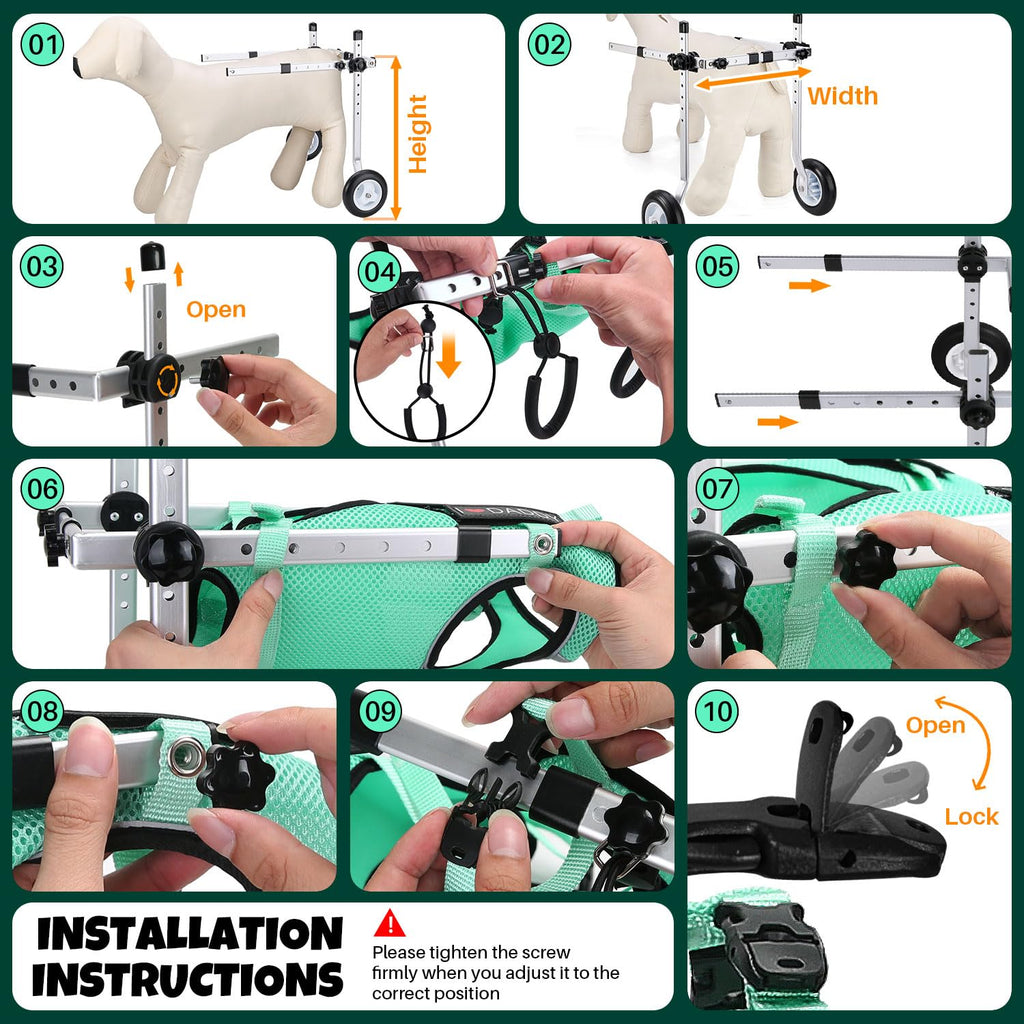 Dog Wheelchair for Back Legs L205858