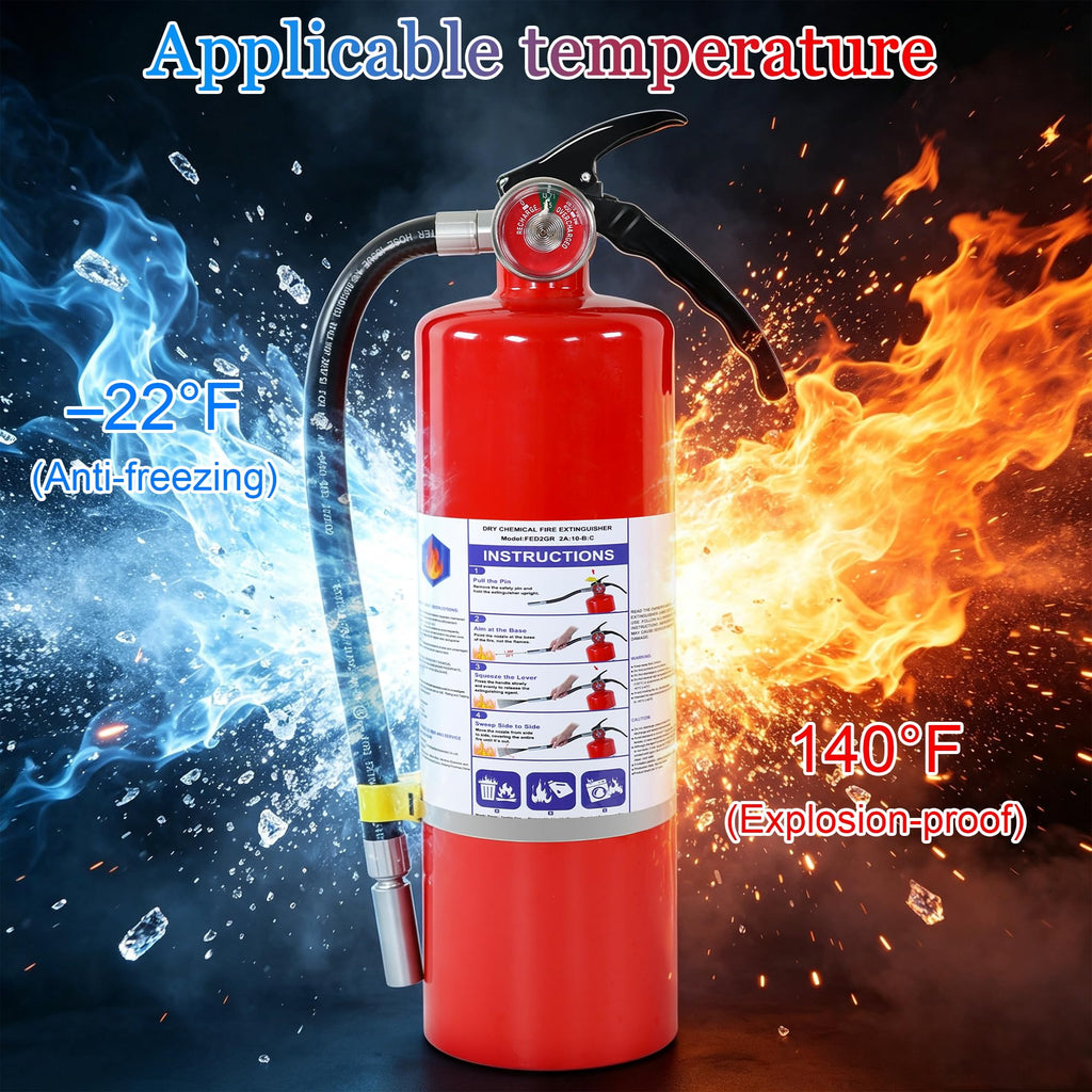 1 Pack 5lb ABC Dry Chemical Fire Extinguisher E511