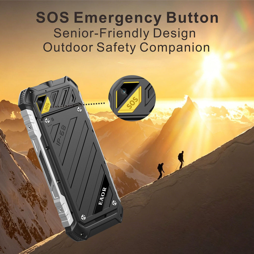 Unlocked Rugged Phone 2.4" Screen IP68 4500mAh F6948