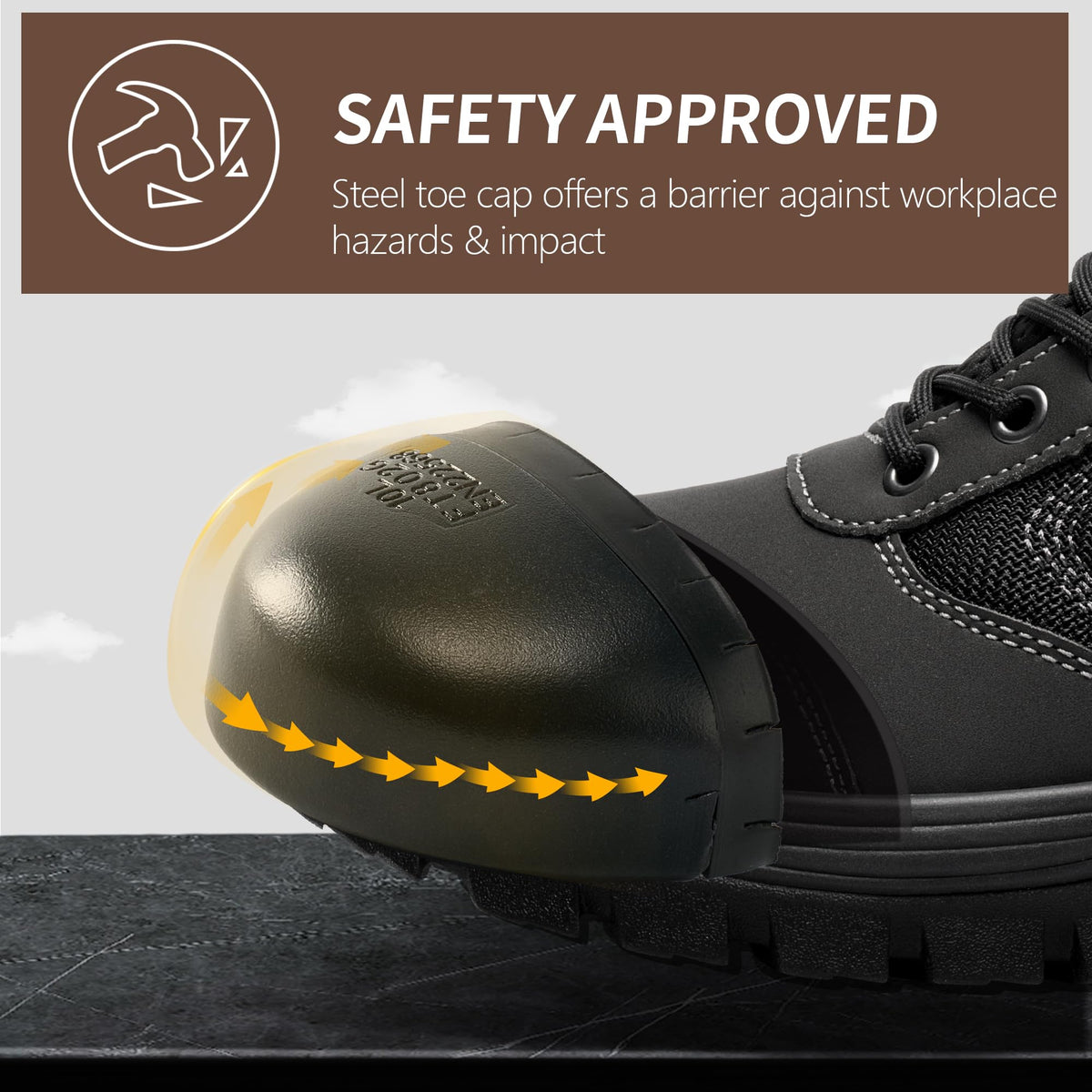 Steel Toe Waterproof Work Boots I24984