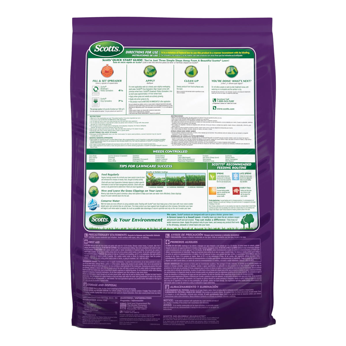 Southern Weed & Feed2, 17.24 lbs. V850