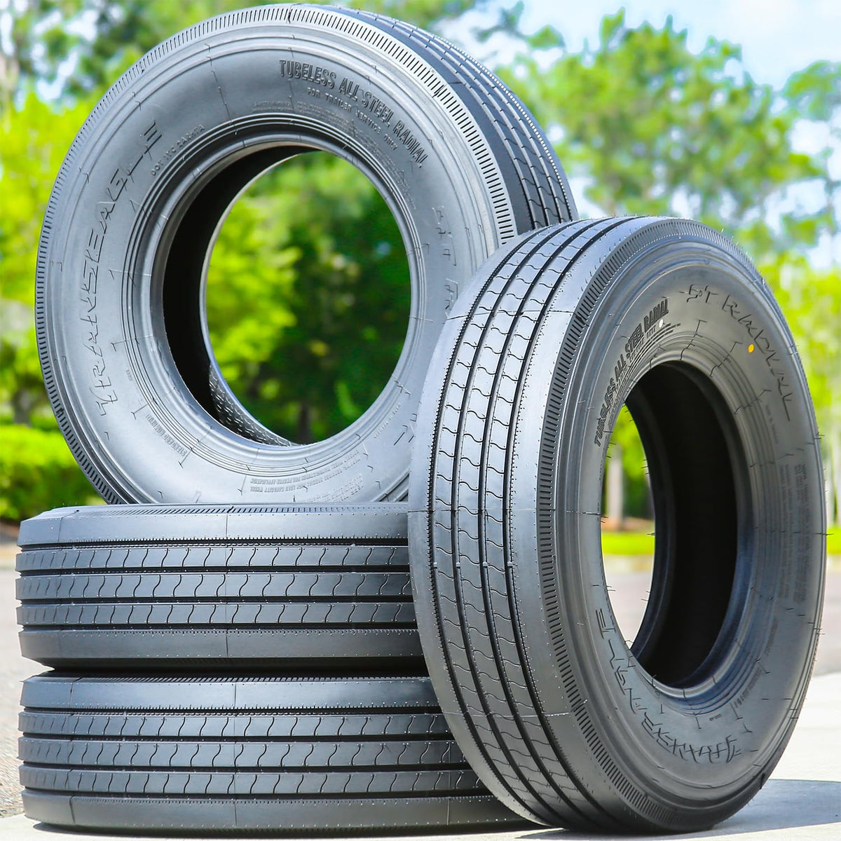 2 x ST205/75R15 All Season 14 Ply Tires L69234