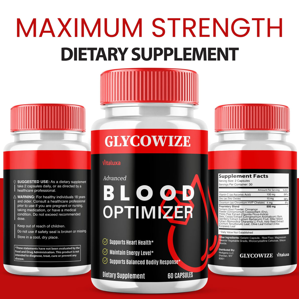 120 Capsules Glycogen Support Pills I46693