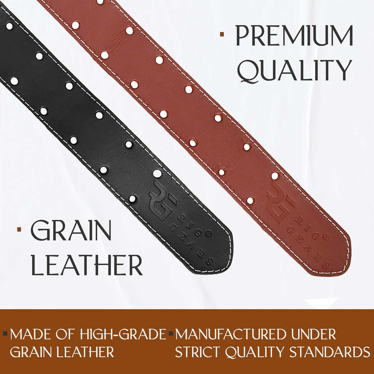 Leather Tool Belt 3 Inch 34" to 49" O979