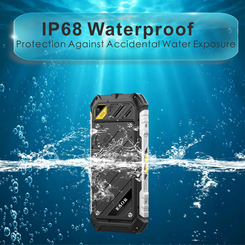 Unlocked Rugged Phone 2.4" Screen IP68 4500mAh F6948