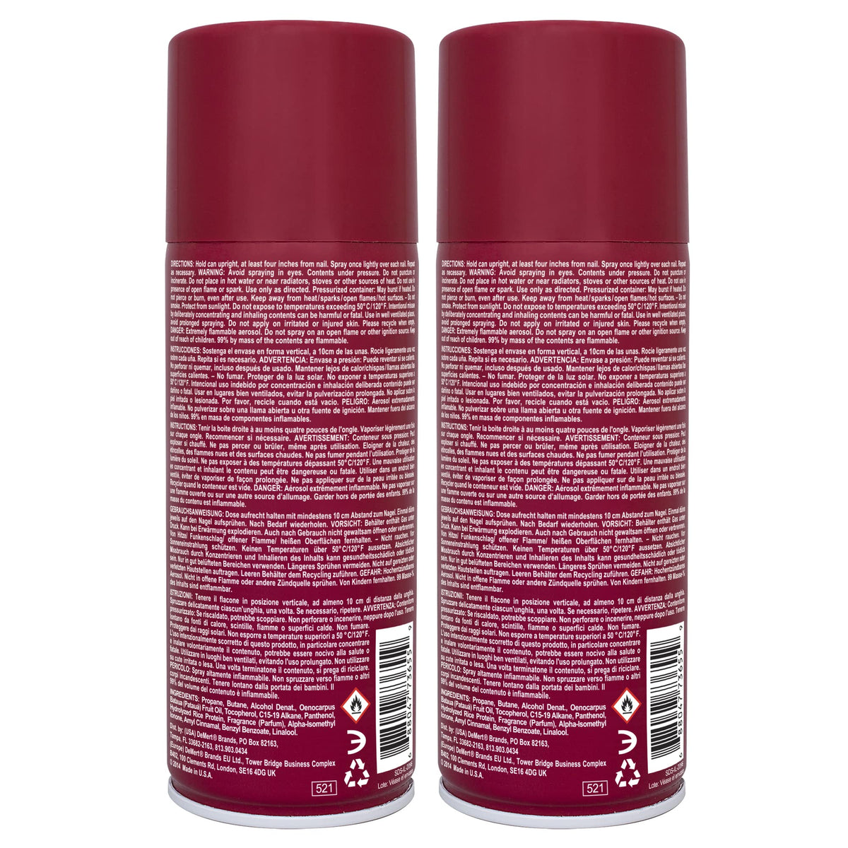 Nail Enamel Dryer Finishing Spray 2-Pack 7.5 fl oz P31720