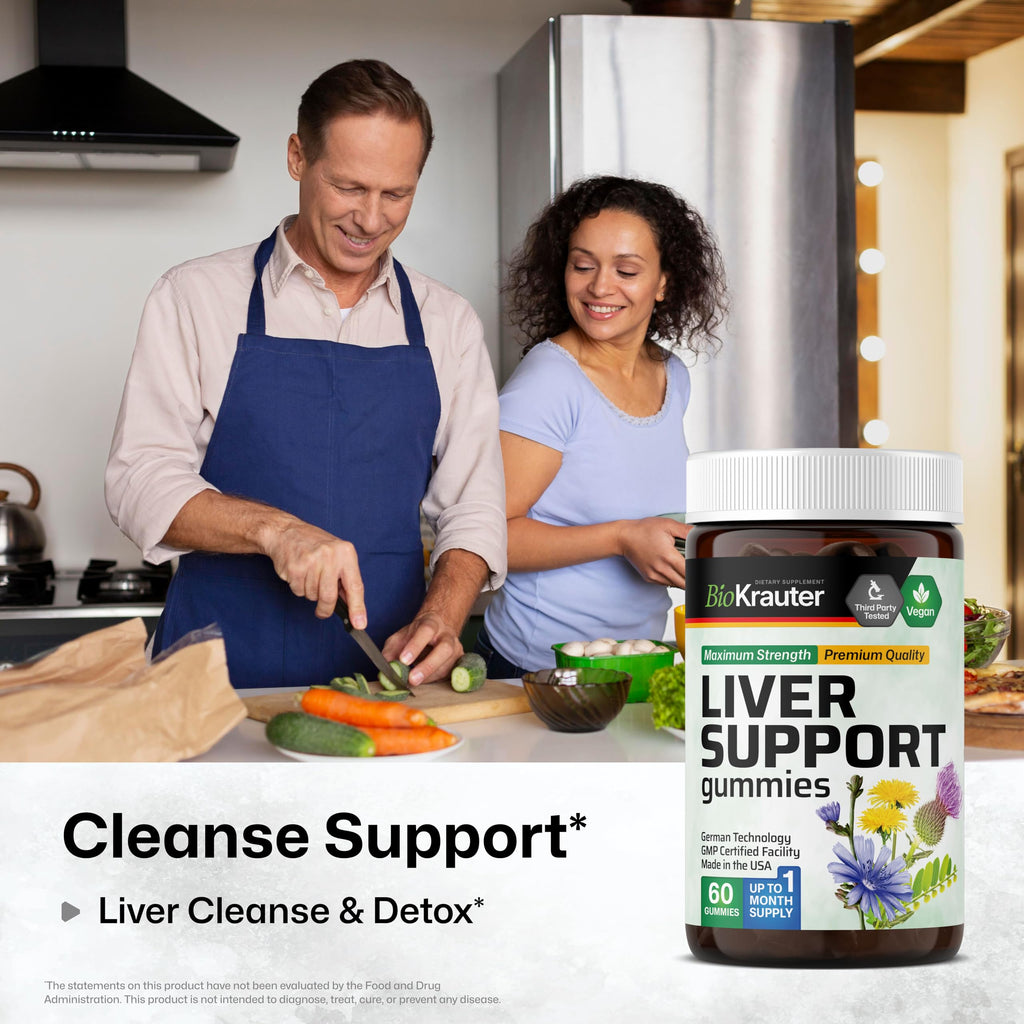 Liver Detox with Vitamin C & Milk Thistle, 60 Gummies S592389